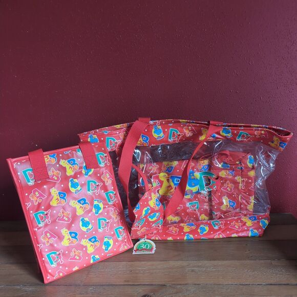 Vintage 90s Diaper Bag Elmo Sesame Street Infant Baby Toddler Tote NWT